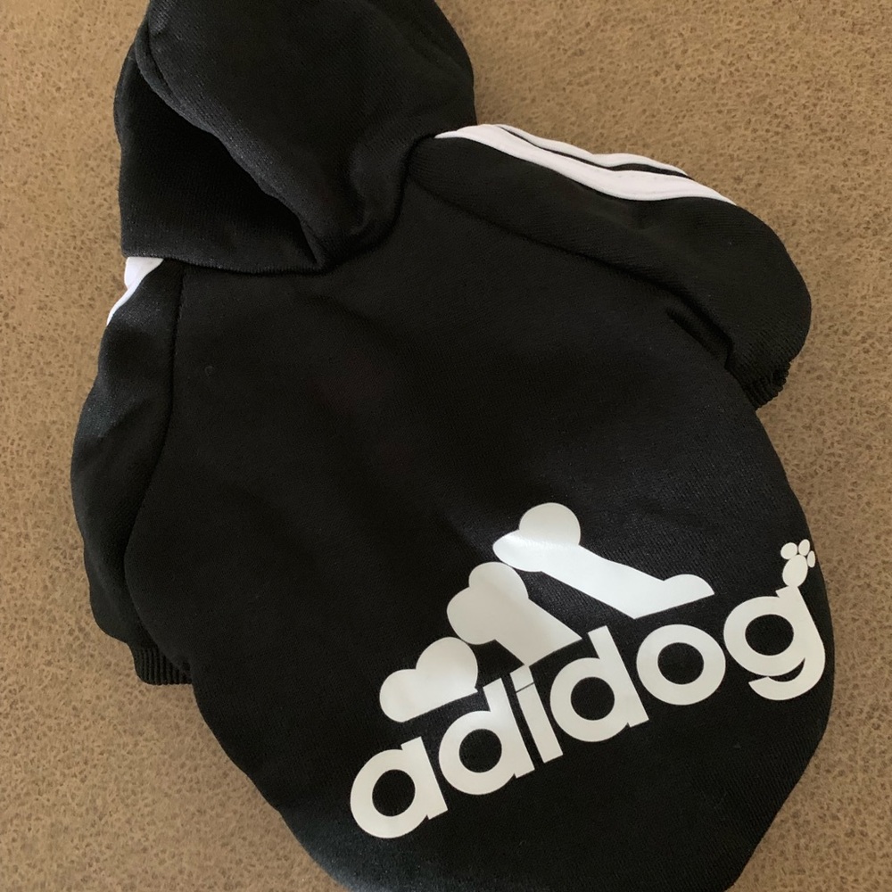 Small Dog Adidog Hoodie